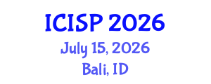 International Conference on Imaging and Signal Processing (ICISP) July 15, 2026 - Bali, Indonesia