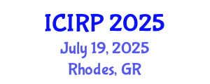 International Conference on Immigration and Refugee Policy (ICIRP) July 19, 2025 - Rhodes, Greece