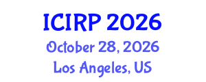 International Conference on Immigration and Refugee Policy (ICIRP) October 28, 2026 - Los Angeles, United States