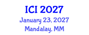 International Conference on Immunology (ICI) January 23, 2027 - Mandalay, Myanmar International Conference on Immunology (ICI) January 23, 2027 - Mandalay, Myanmar