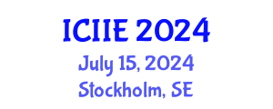 International Conference on Industrial and Information Engineering (ICIIE) July 15, 2024 - Stockholm, Sweden