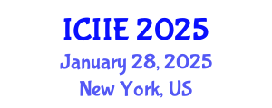 International Conference on Industrial and Information Engineering (ICIIE) January 28, 2025 - New York, United States