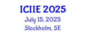International Conference on Industrial and Information Engineering (ICIIE) July 15, 2025 - Stockholm, Sweden