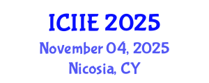 International Conference on Industrial and Information Engineering (ICIIE) November 04, 2025 - Nicosia, Cyprus