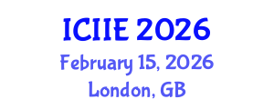 International Conference on Industrial and Information Engineering (ICIIE) February 15, 2026 - London, United Kingdom
