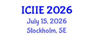 International Conference on Industrial and Information Engineering (ICIIE) July 15, 2026 - Stockholm, Sweden