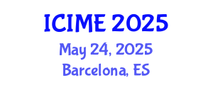 International Conference on Industrial and Management Engineering (ICIME) May 24, 2025 - Barcelona, Spain