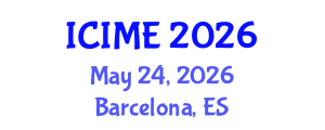 International Conference on Industrial and Management Engineering (ICIME) May 24, 2026 - Barcelona, Spain