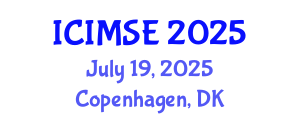 International Conference on Industrial and Manufacturing Systems Engineering (ICIMSE) July 19, 2025 - Copenhagen, Denmark