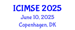 International Conference on Industrial and Manufacturing Systems Engineering (ICIMSE) June 10, 2025 - Copenhagen, Denmark