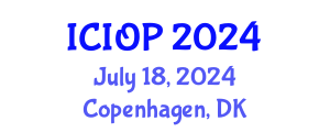 International Conference on Industrial and Organizational Psychology (ICIOP) July 18, 2024 - Copenhagen, Denmark