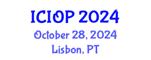 International Conference on Industrial and Organizational Psychology (ICIOP) October 28, 2024 - Lisbon, Portugal