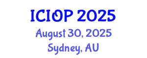 International Conference on Industrial and Organizational Psychology (ICIOP) August 30, 2025 - Sydney, Australia