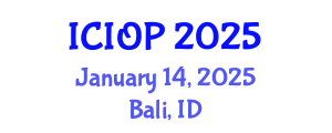 International Conference on Industrial and Organizational Psychology (ICIOP) January 14, 2025 - Bali, Indonesia