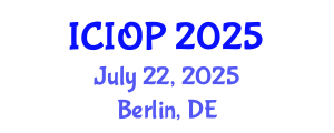 International Conference on Industrial and Organizational Psychology (ICIOP) July 22, 2025 - Berlin, Germany