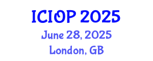 International Conference on Industrial and Organizational Psychology (ICIOP) June 28, 2025 - London, United Kingdom