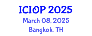 International Conference on Industrial and Organizational Psychology (ICIOP) March 08, 2025 - Bangkok, Thailand