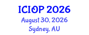 International Conference on Industrial and Organizational Psychology (ICIOP) August 30, 2026 - Sydney, Australia