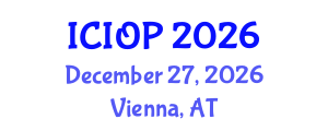 International Conference on Industrial and Organizational Psychology (ICIOP) December 27, 2026 - Vienna, Austria