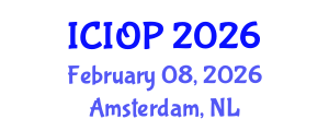 International Conference on Industrial and Organizational Psychology (ICIOP) February 08, 2026 - Amsterdam, Netherlands