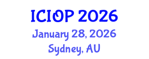 International Conference on Industrial and Organizational Psychology (ICIOP) January 28, 2026 - Sydney, Australia