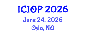 International Conference on Industrial and Organizational Psychology (ICIOP) June 24, 2026 - Oslo, Norway