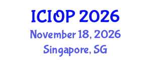 International Conference on Industrial and Organizational Psychology (ICIOP) November 18, 2026 - Singapore, Singapore