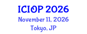 International Conference on Industrial and Organizational Psychology (ICIOP) November 11, 2026 - Tokyo, Japan