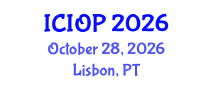 International Conference on Industrial and Organizational Psychology (ICIOP) October 28, 2026 - Lisbon, Portugal