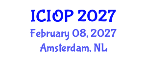 International Conference on Industrial and Organizational Psychology (ICIOP) February 08, 2027 - Amsterdam, Netherlands International Conference on Industrial and Organizational Psychology (ICIOP) February 08, 2027 - Amsterdam, Netherlands