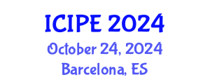 International Conference on Industrial and Production Engineering (ICIPE) October 24, 2024 - Barcelona, Spain
