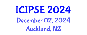 International Conference on Industrial and Production Systems Engineering (ICIPSE) December 02, 2024 - Auckland, New Zealand
