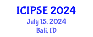 International Conference on Industrial and Production Systems Engineering (ICIPSE) July 15, 2024 - Bali, Indonesia