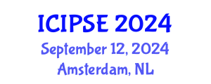 International Conference on Industrial and Production Systems Engineering (ICIPSE) September 12, 2024 - Amsterdam, Netherlands