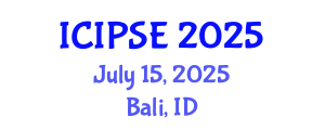 International Conference on Industrial and Production Systems Engineering (ICIPSE) July 15, 2025 - Bali, Indonesia