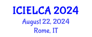 International Conference on Industrial Ecology and Life Cycle Assessment (ICIELCA) August 22, 2024 - Rome, Italy