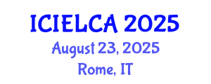 International Conference on Industrial Ecology and Life Cycle Assessment (ICIELCA) August 23, 2025 - Rome, Italy