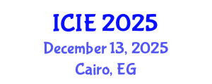 International Conference on Industrial Ecology (ICIE) December 13, 2025 - Cairo, Egypt