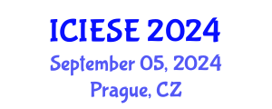International Conference on Industrial Electronics and Systems Engineering (ICIESE) September 05, 2024 - Prague, Czechia