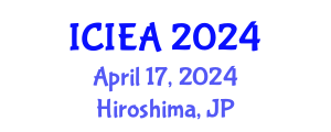 International Conference on Industrial Engineering and Applications (ICIEA) April 17, 2024 - Hiroshima, Japan