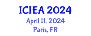 International Conference on Industrial Engineering and Applications (ICIEA) April 11, 2024 - Paris, France