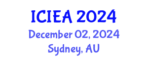 International Conference on Industrial Engineering and Applications (ICIEA) December 02, 2024 - Sydney, Australia