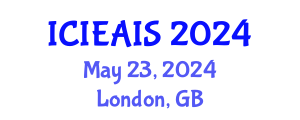 International Conference on Industrial, Engineering and Applied Intelligent Systems (ICIEAIS) May 23, 2024 - London, United Kingdom