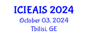 International Conference on Industrial, Engineering and Applied Intelligent Systems (ICIEAIS) October 03, 2024 - Tbilisi, Georgia