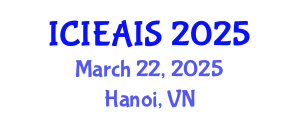 International Conference on Industrial, Engineering and Applied Intelligent Systems (ICIEAIS) March 22, 2025 - Hanoi, Vietnam