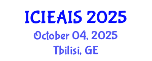 International Conference on Industrial, Engineering and Applied Intelligent Systems (ICIEAIS) October 04, 2025 - Tbilisi, Georgia