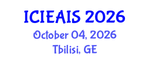 International Conference on Industrial, Engineering and Applied Intelligent Systems (ICIEAIS) October 04, 2026 - Tbilisi, Georgia