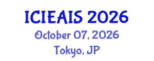 International Conference on Industrial, Engineering and Applied Intelligent Systems (ICIEAIS) October 07, 2026 - Tokyo, Japan