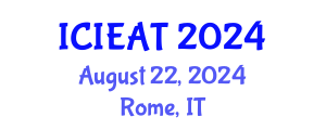 International Conference on Industrial Engineering and Automation Technology (ICIEAT) August 22, 2024 - Rome, Italy