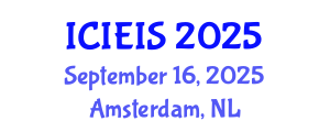 International Conference on Industrial Engineering and Information Systems (ICIEIS) September 16, 2025 - Amsterdam, Netherlands